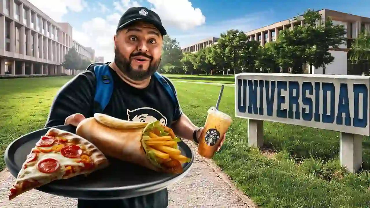 A Day Eating at Universities